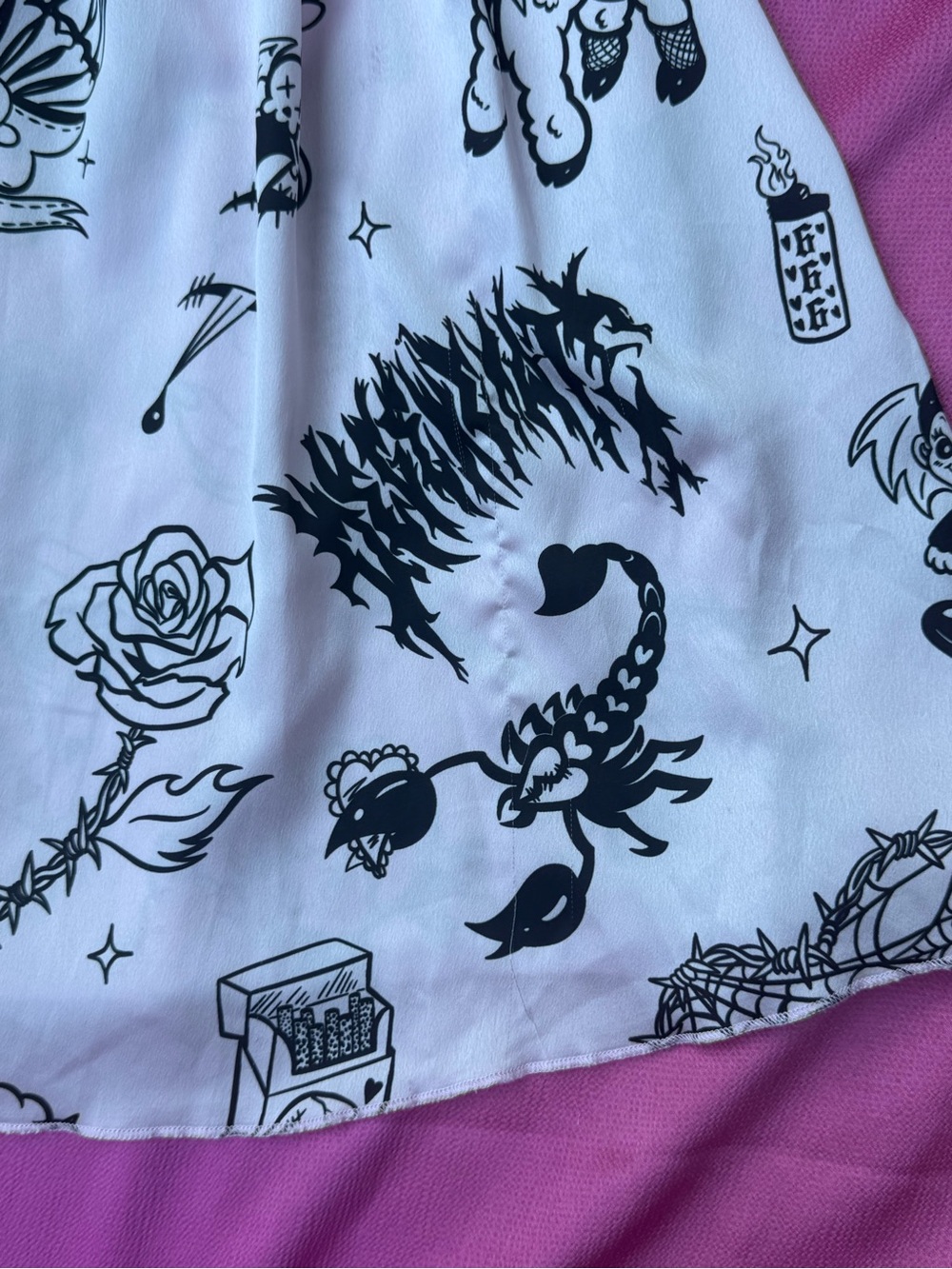 💖Current Mood Tattoo Dress💖 - Picture 3 of 7